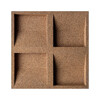 Korkový panel Concave